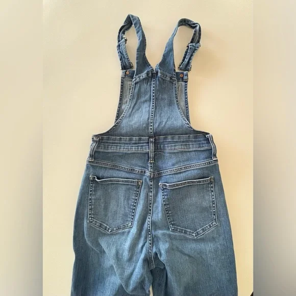Madewell | Stovepipe Overalls | Lorton Wash | Women's Size XS - Picture 5 of 11